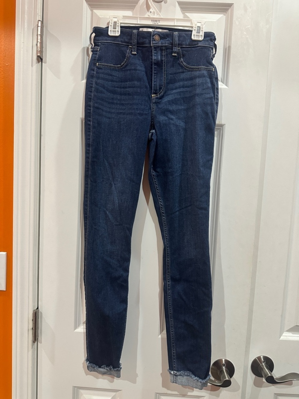 Dark Blue Women's Slim Jeanssize 4R W27